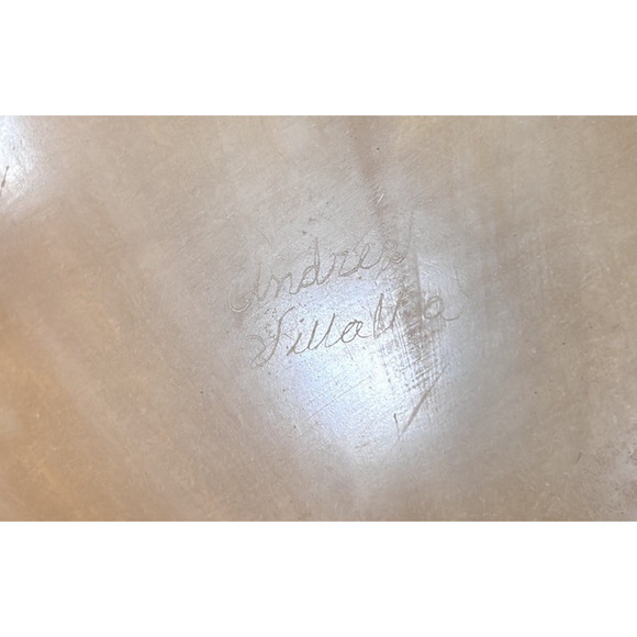 Andrea Villalba Signed Pottery MataOrtiz Polychrome HandPainted Geometric Animal - Picture 11 of 16